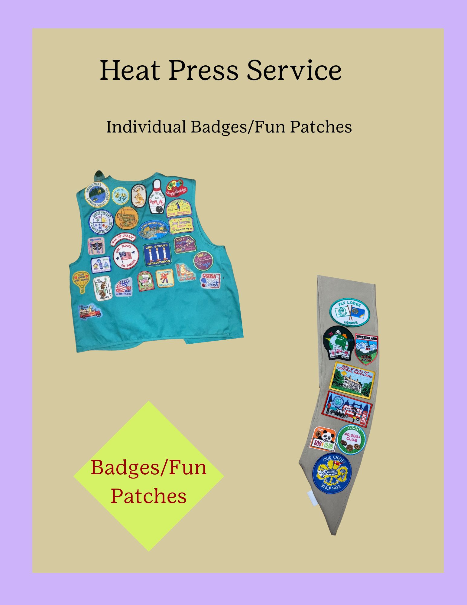 Heat Press: Insignia Pack 